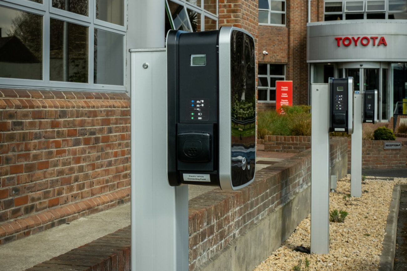We recently completed the EV charging infrastructure and EV charger ...